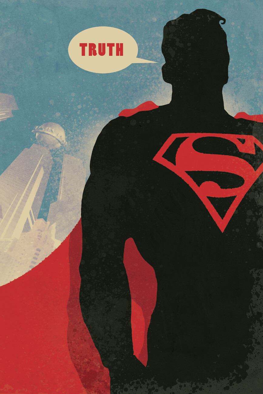 Wall Art Print Superman Core - Truth | Gifts & Merchandise | Europosters