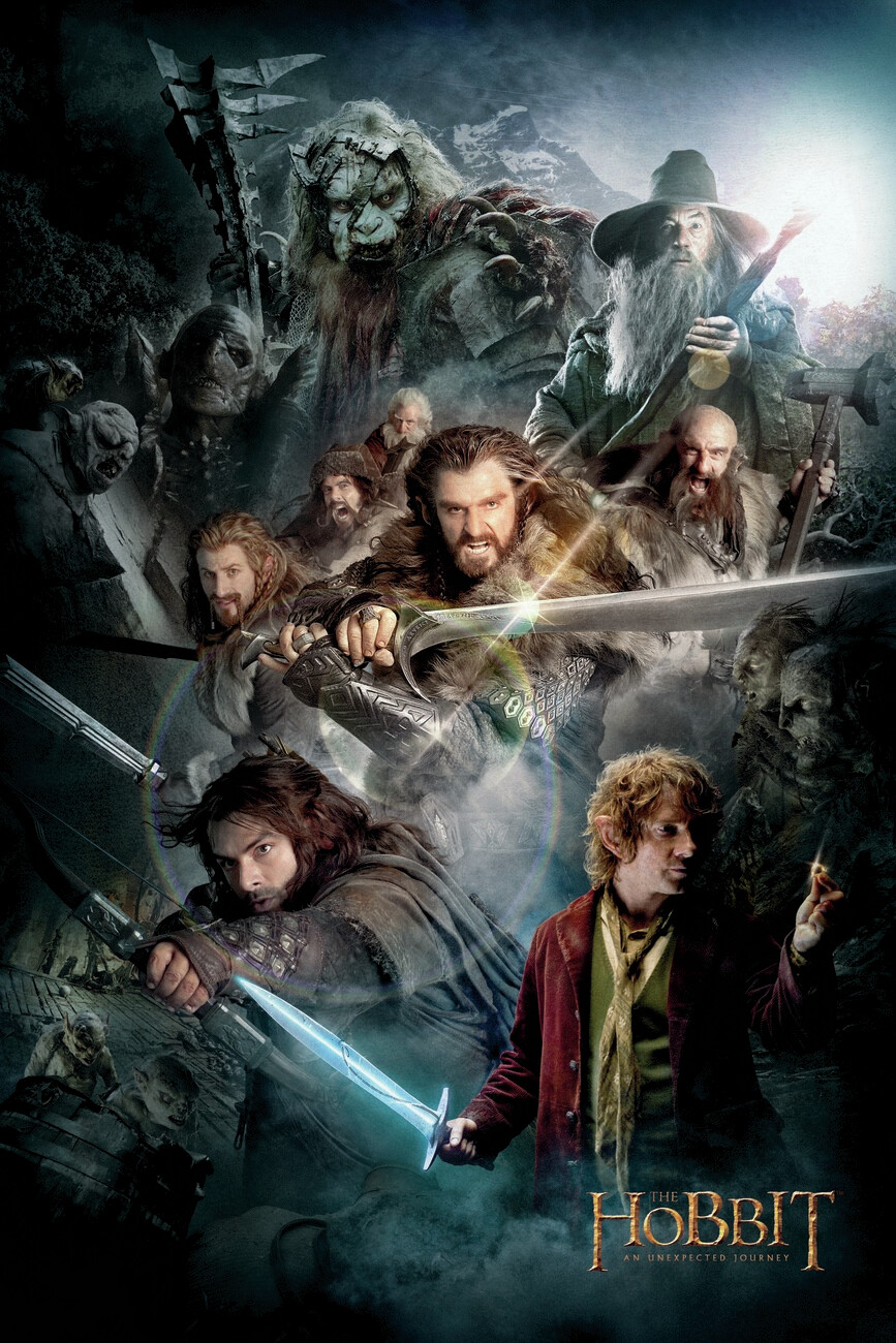 Movie Poster The Hobbit Movie Poster Home Decor Wall Art Poster Gifts The Hobbit Movies Hobbit Art Poster Gifts