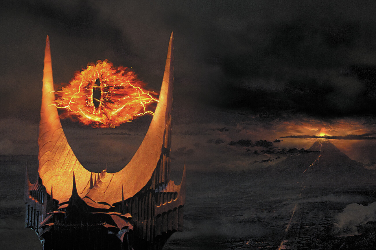 Wall Art Print The Lord of the Rings - Eye of Sauron | Gifts & Merchandise  | Europosters