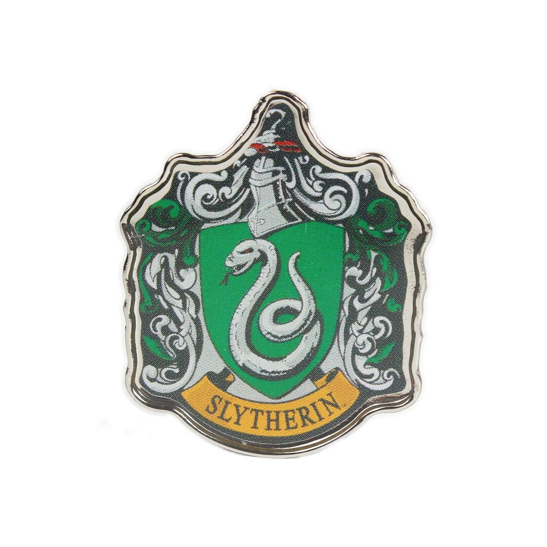 Harry Potter Slytherin Enamel Badge NEW 