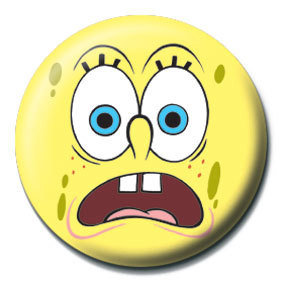 spongebob scared face