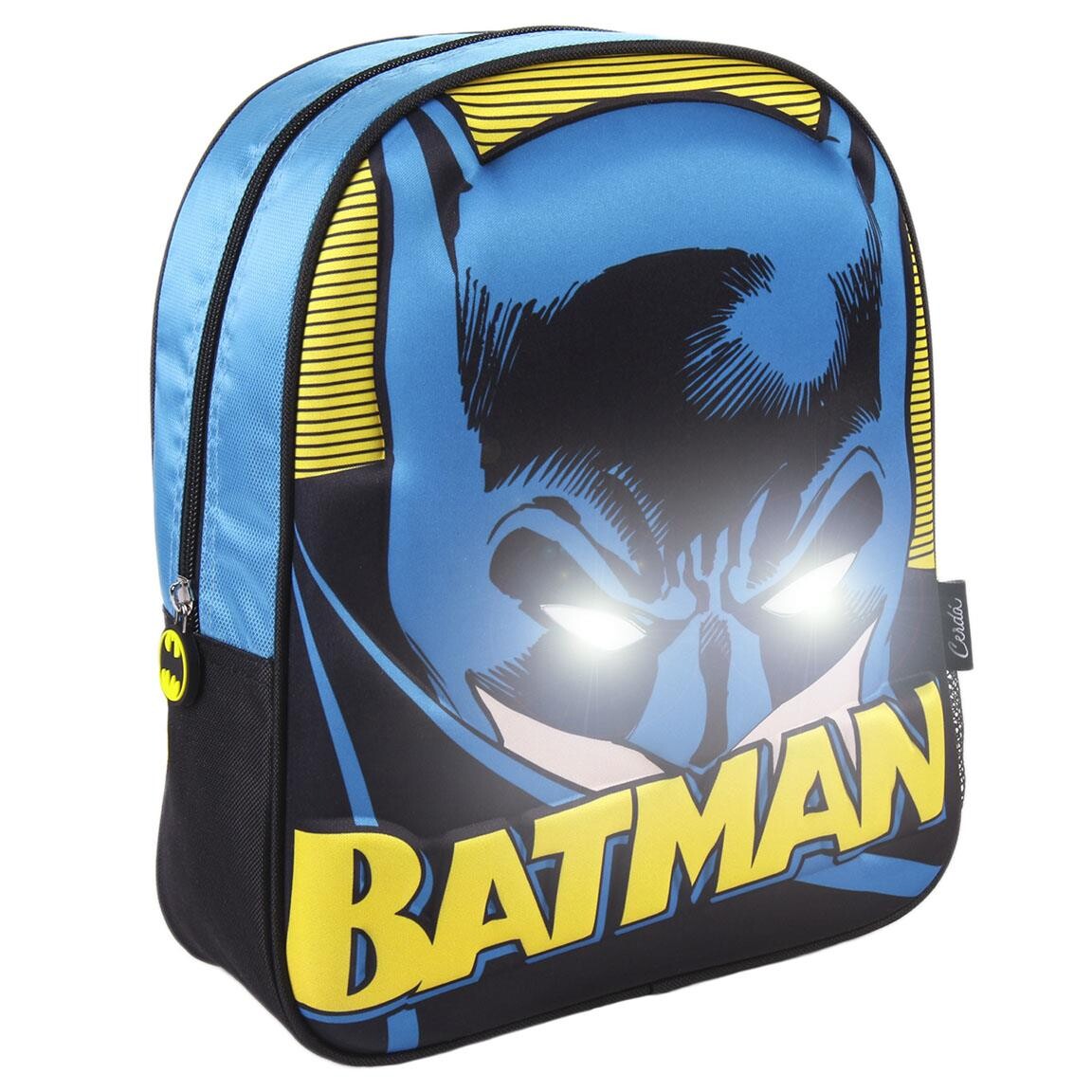 Kwade trouw Agnes Gray Doe het niet Backpack Batman - Face Lights | Tips for original gifts
