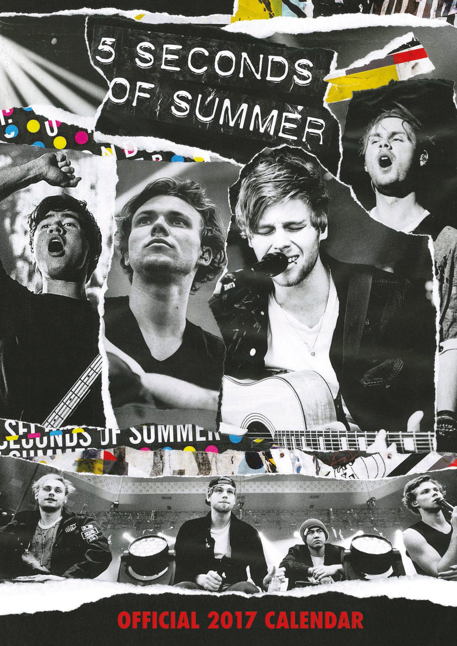 5 Seconds of Summer Calendars 2018 on EuroPosters