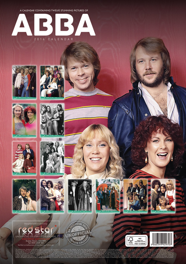 ABBA - Calendars 2021 on UKposters/Abposters.com