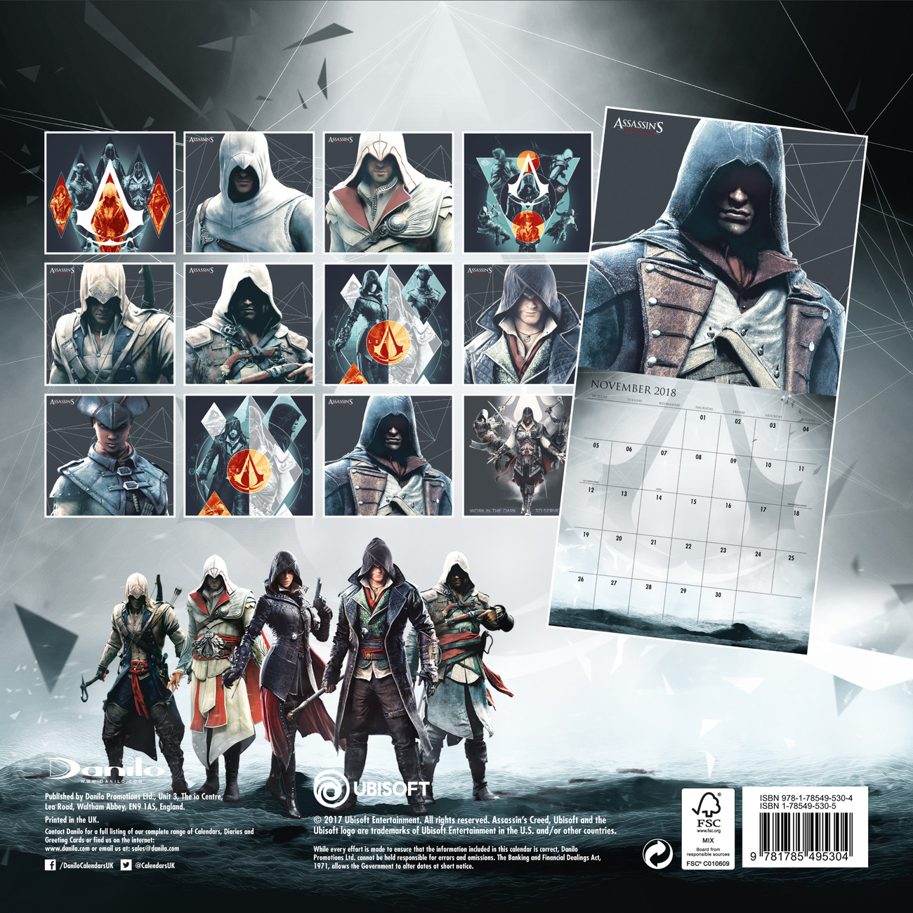 Assassins Creed Game - Calendars 2021 on UKposters 