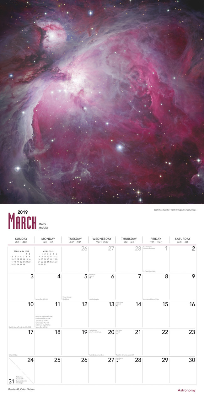 Astronomy Calendars 2021 on UKposters/UKposters