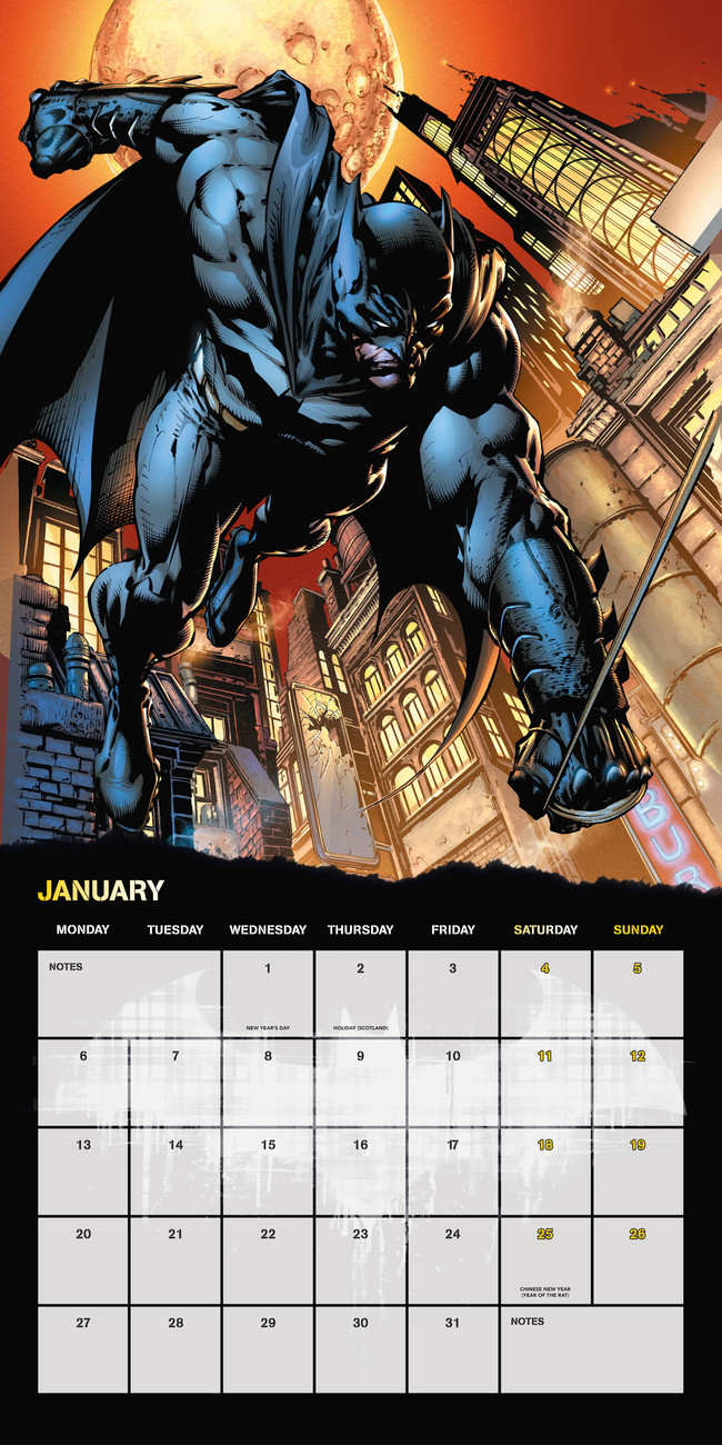 Batman Comics Calendars 2021 on UKposters/UKposters
