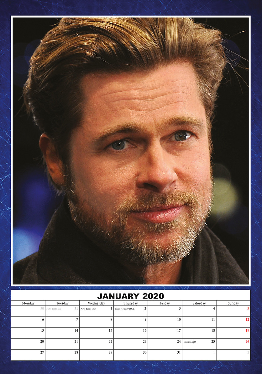 Brad Pitt - Calendars 2021 on UKposters/UKposters