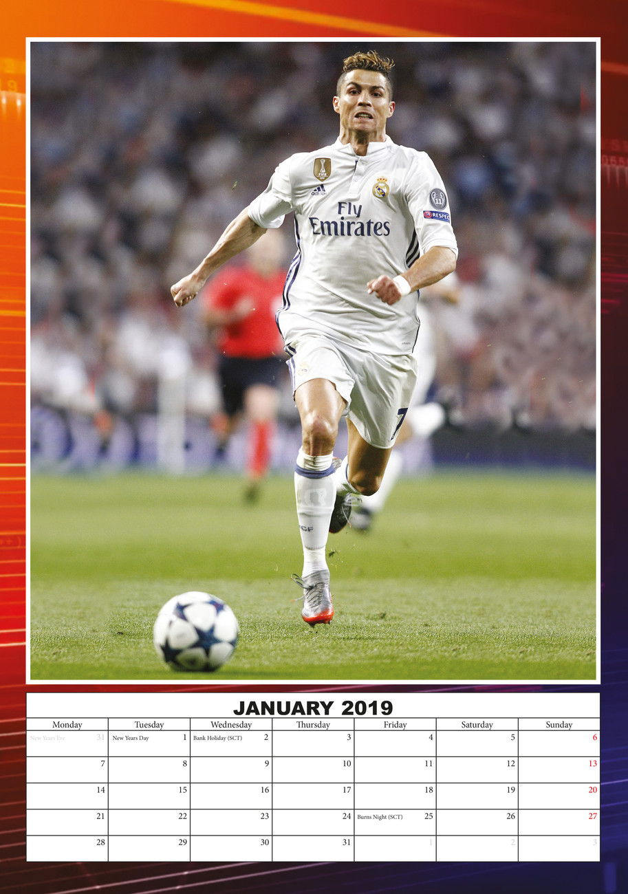 Cristiano Ronaldo - Calendars 2021 on UKposters/EuroPosters