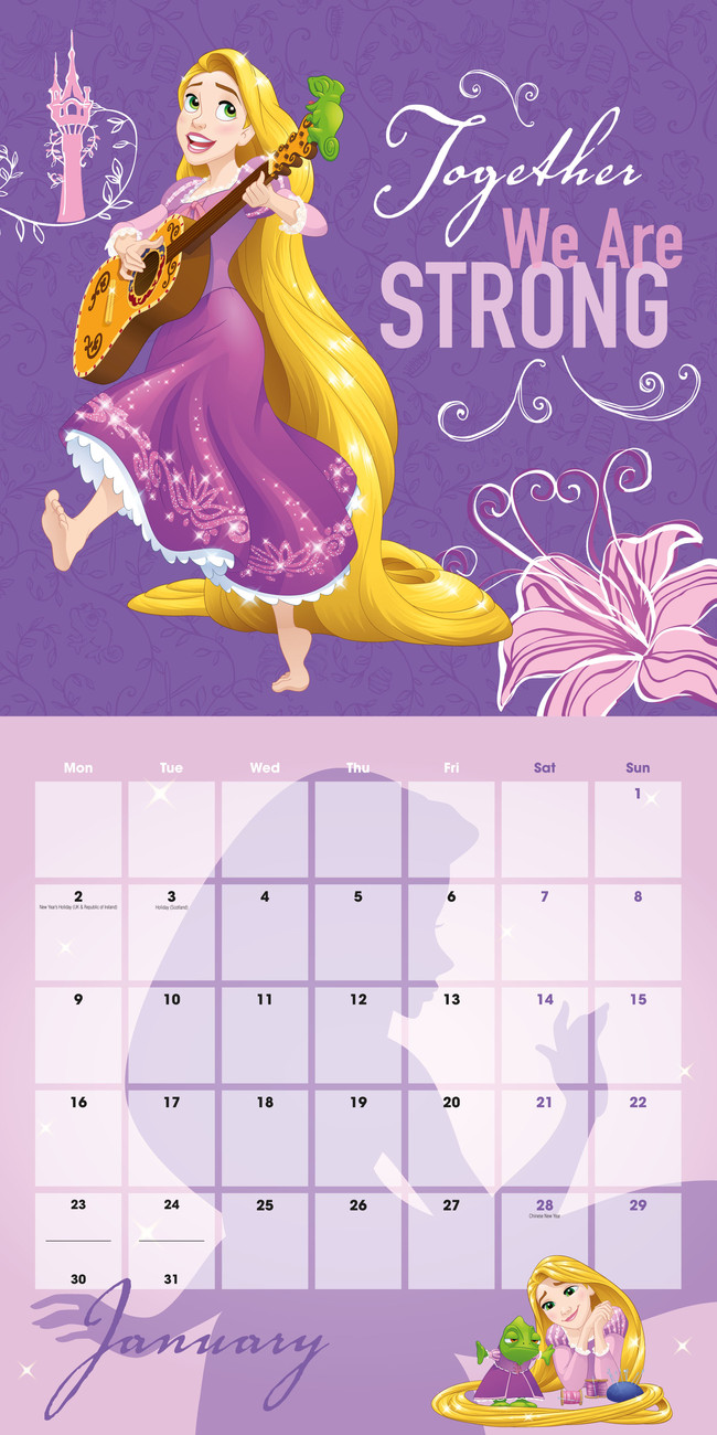 Disney Princess Calendars 2019 on UKposters/UKposters