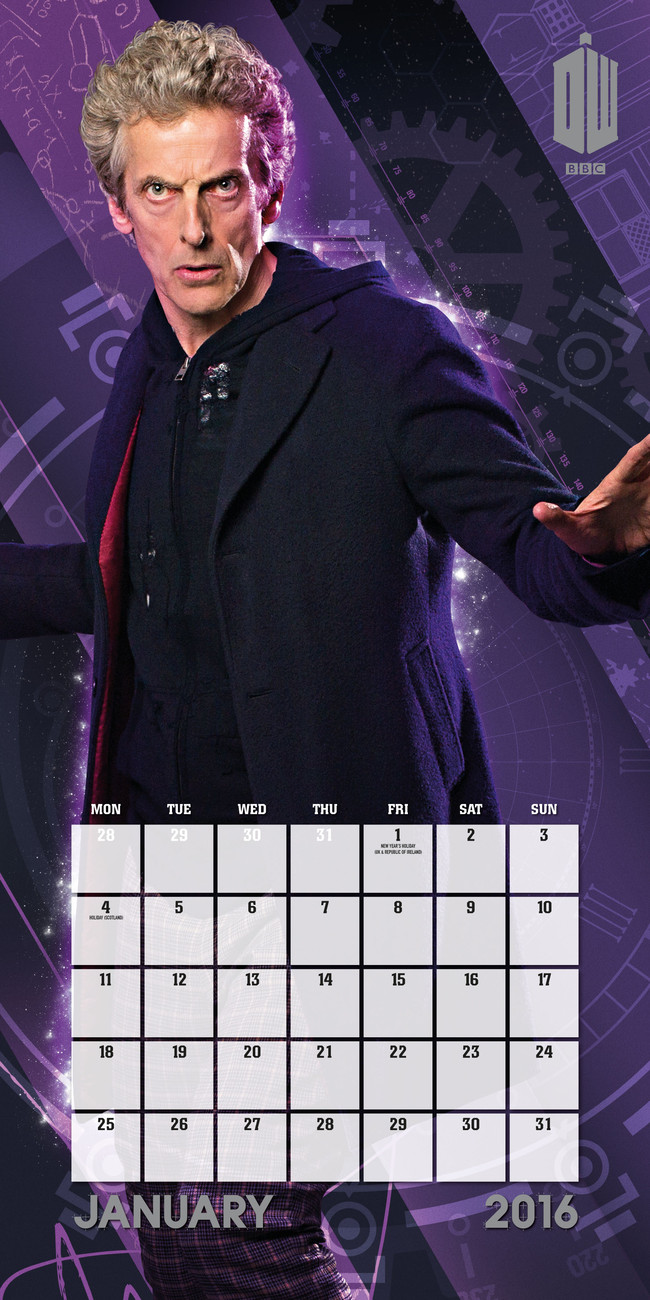 Doctor Who - Calendars 2021 On Ukposters/Europosters