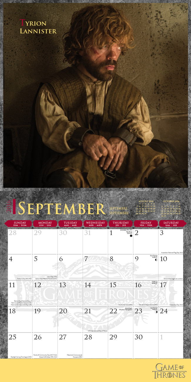 Game Of Thrones - Calendars 2021 on UKposters/Abposters.com