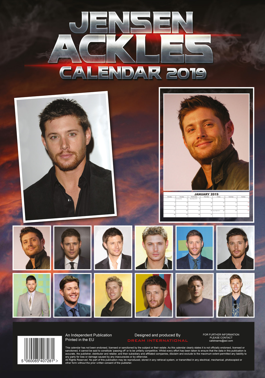 Jensen Ackles Calendars 2021 on UKposters/UKposters