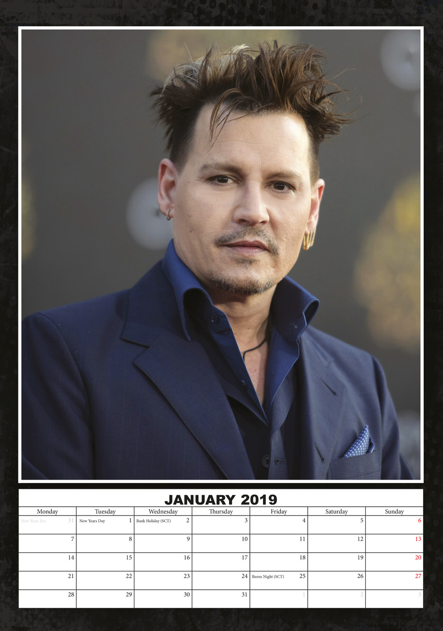 Johnny Depp - Calendars 2020 on UKposters/EuroPosters