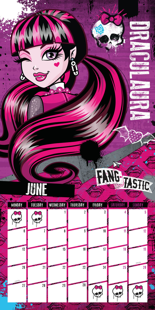 Monster High Calendars 2021 on UKposters/UKposters