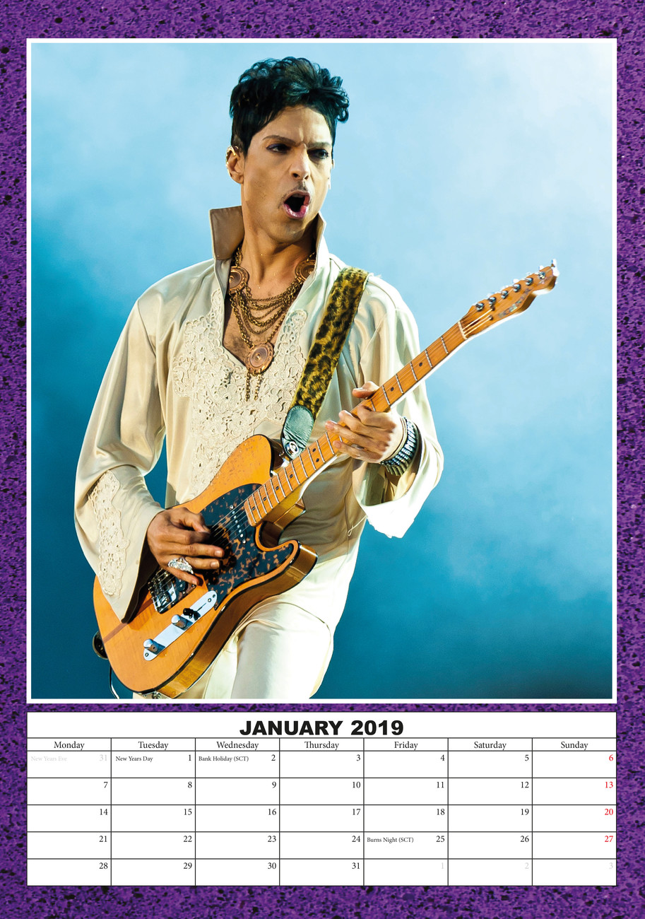 Prince Calendars 2021 on UKposters/UKposters