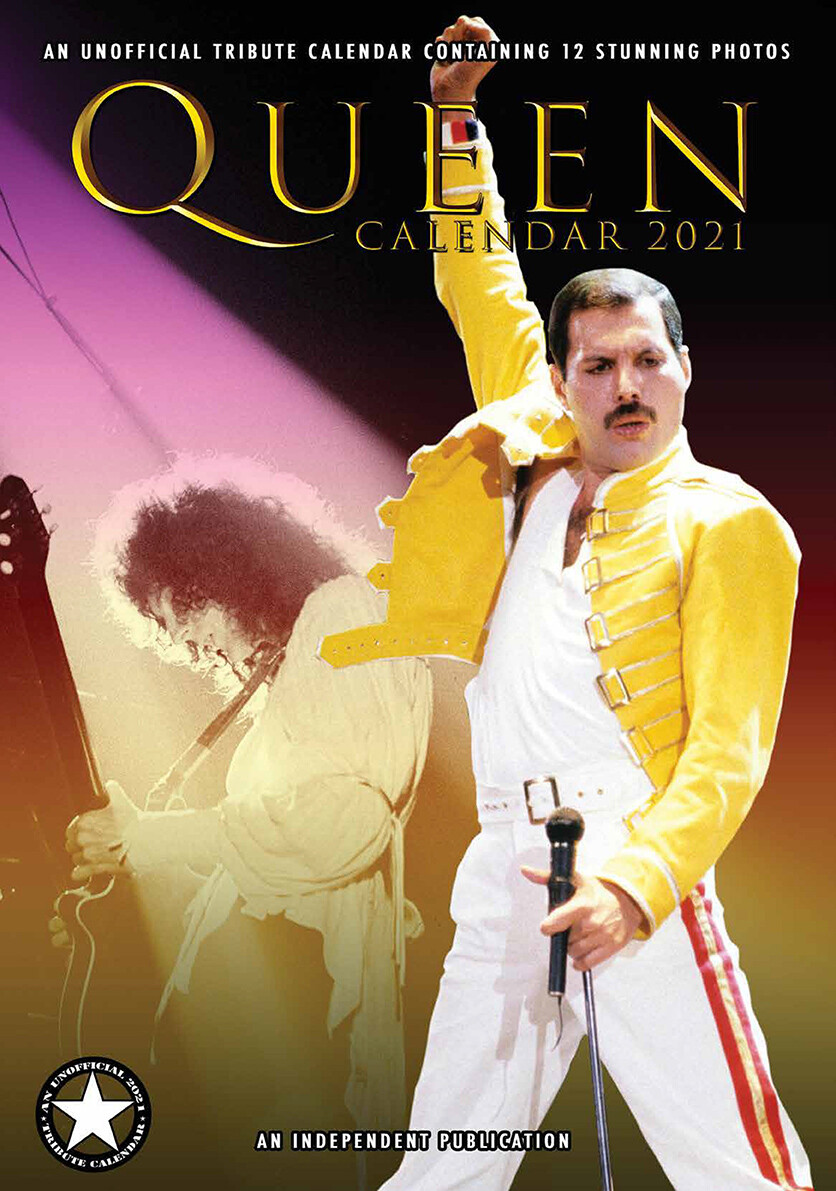 Queen Calendars 2021 on UKposters/UKposters