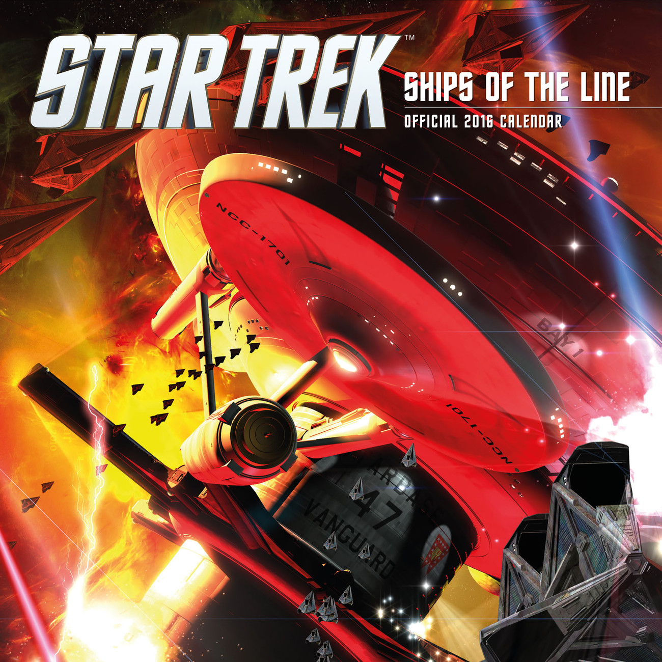 star trek ships of the line calendar