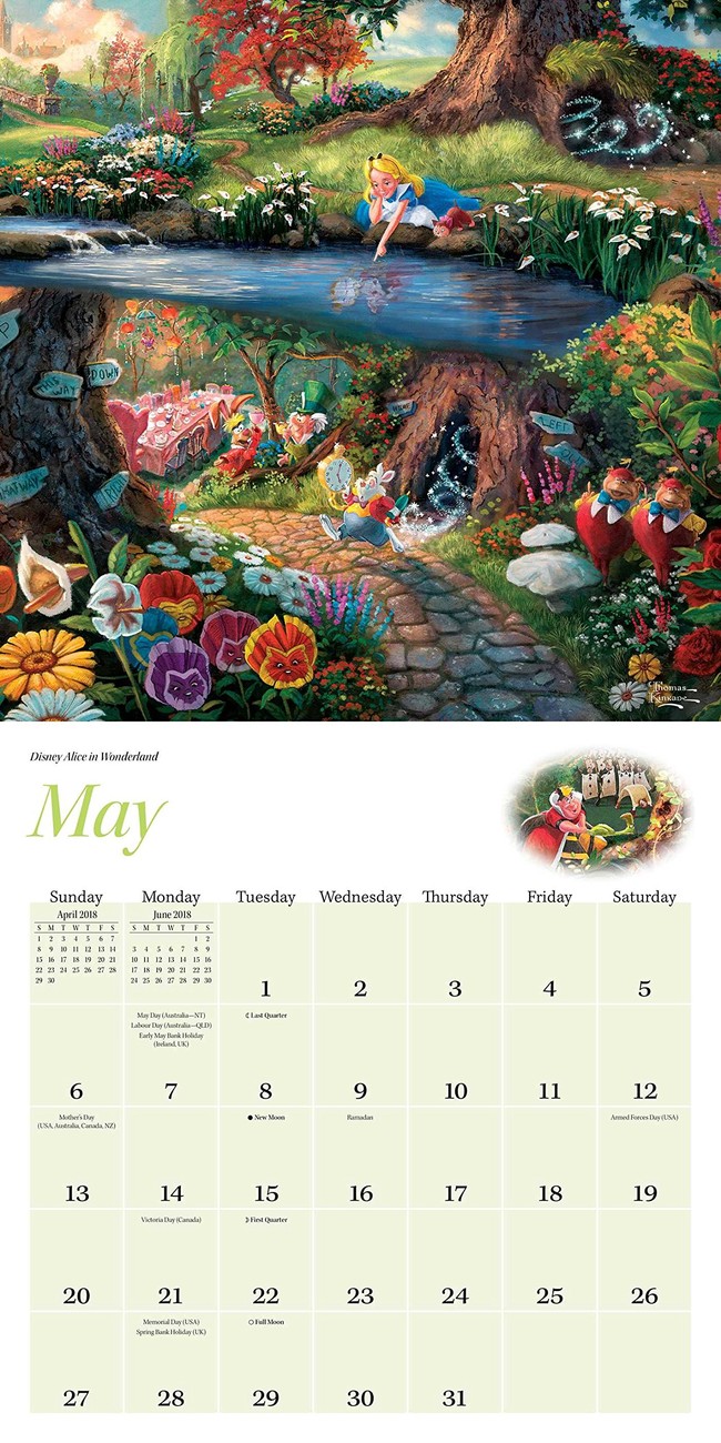 Thomas Kinkade - The Disney Dreams Collection - Calendars 