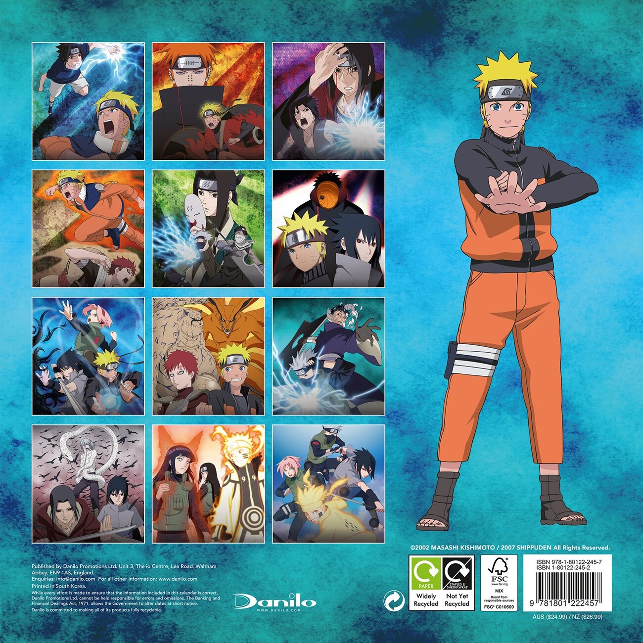 Calendario Naruto 2023  Calendário, Anime, Escola