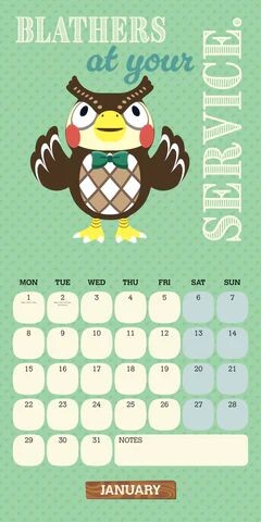 Animal Crossing Wall Calendars 2024 Buy At Europosters   Animal Crossing I184089 