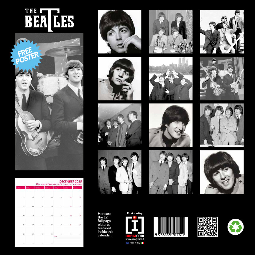 Beatles Wall Calendars 2022 Large selection