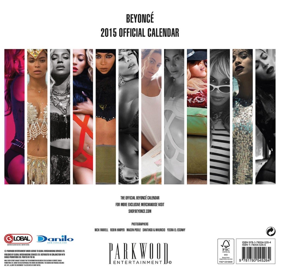 Beyoncé - Wall Calendars 2015 | Large Selection