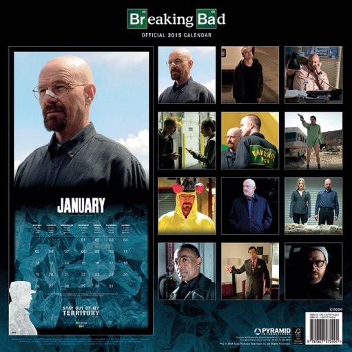 Breaking Bad Wall Calendars 2022 Large selection