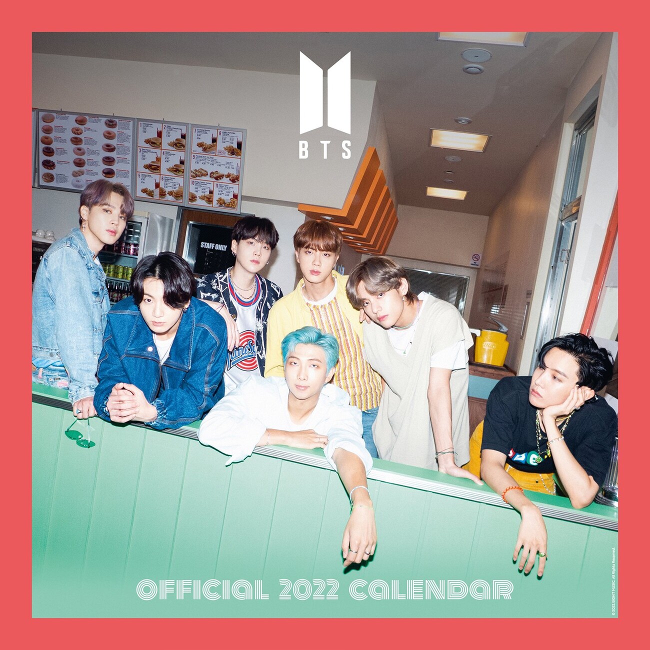  BTS  Wall Calendars 2022  Large selection