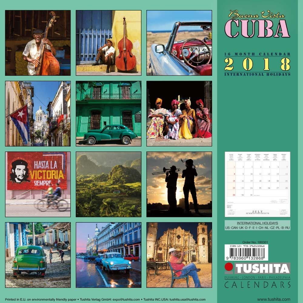 Buena Vista Cuba Wall Calendars 2024 Buy at Europosters