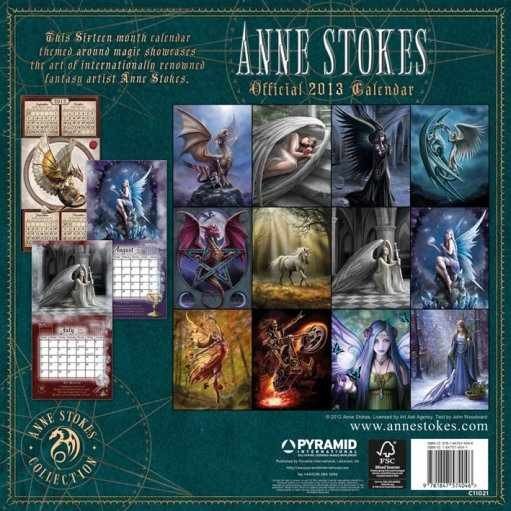 Calendar 2013 ANNE STOKES Wall Calendars 2013 Buy at Europosters