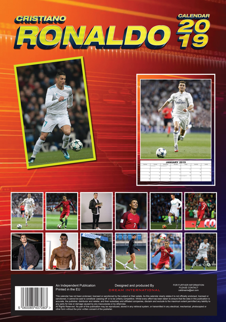 Cristiano Ronaldo - Wall Calendars 2019 | Buy at Abposters.com