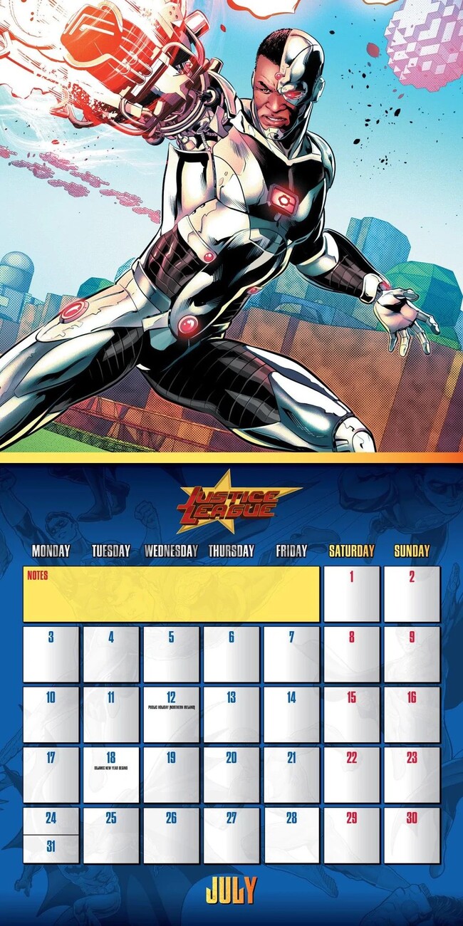 DC Comics - Wall Calendars 2024 | Buy at Abposters.com
