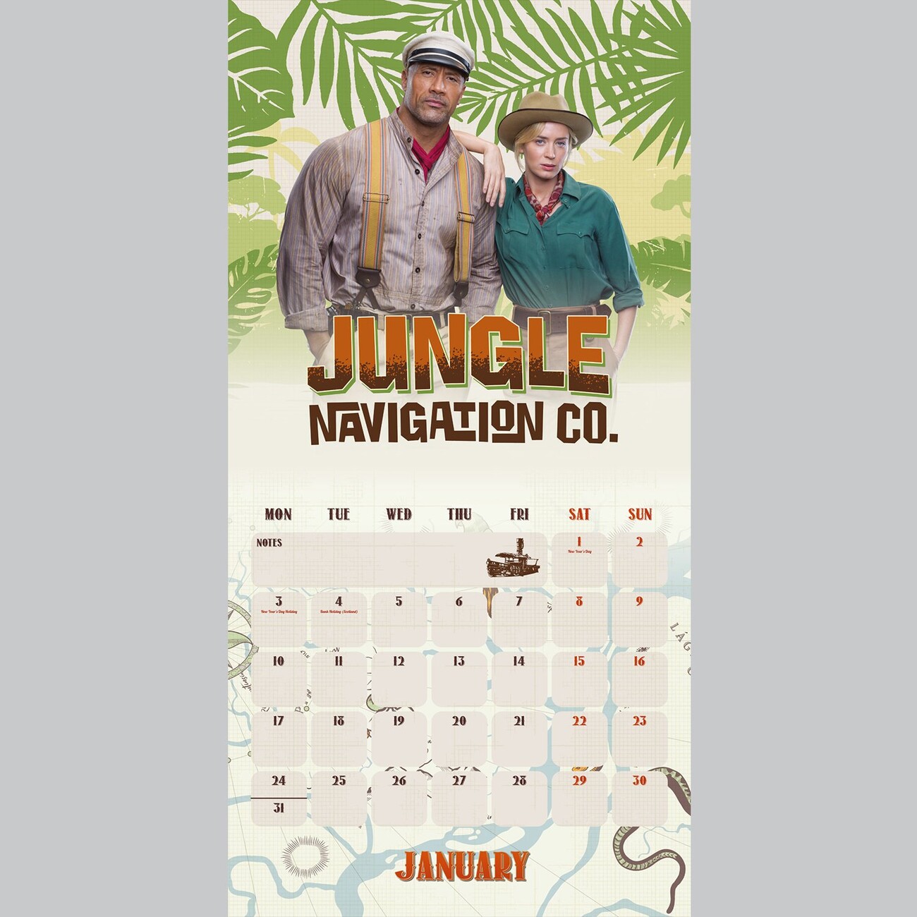 Disney Jungle Cruise Wall Calendars 2022 Buy at Europosters