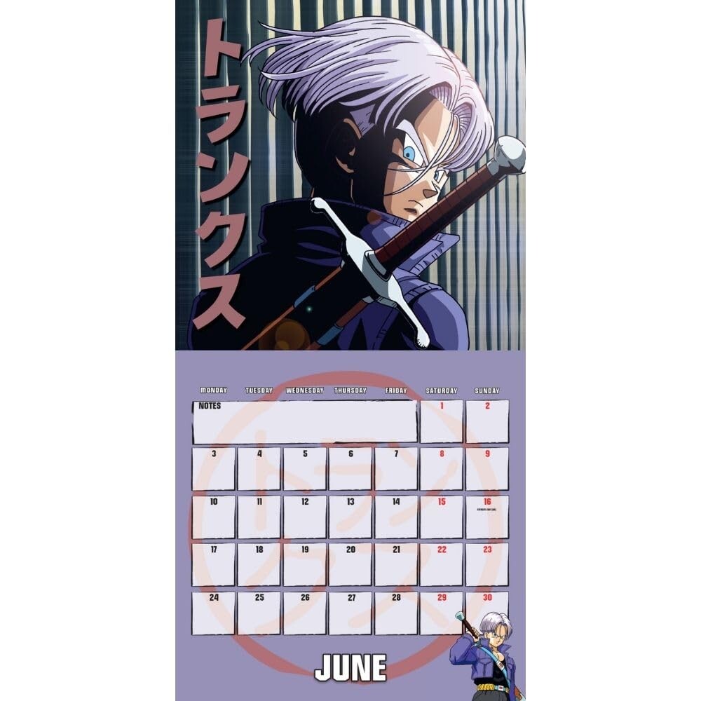 Dragon Ball Z Wall Calendars 2024 Buy at Europosters