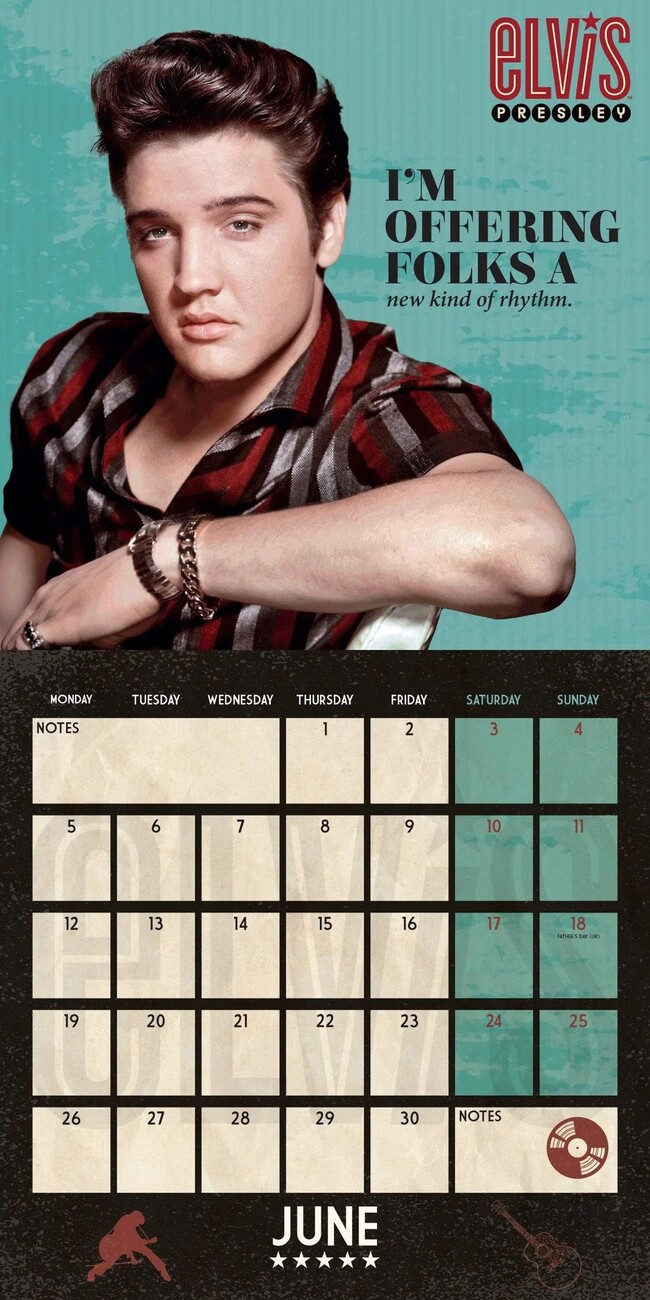 Elvis Wall Calendars 2023 Buy at