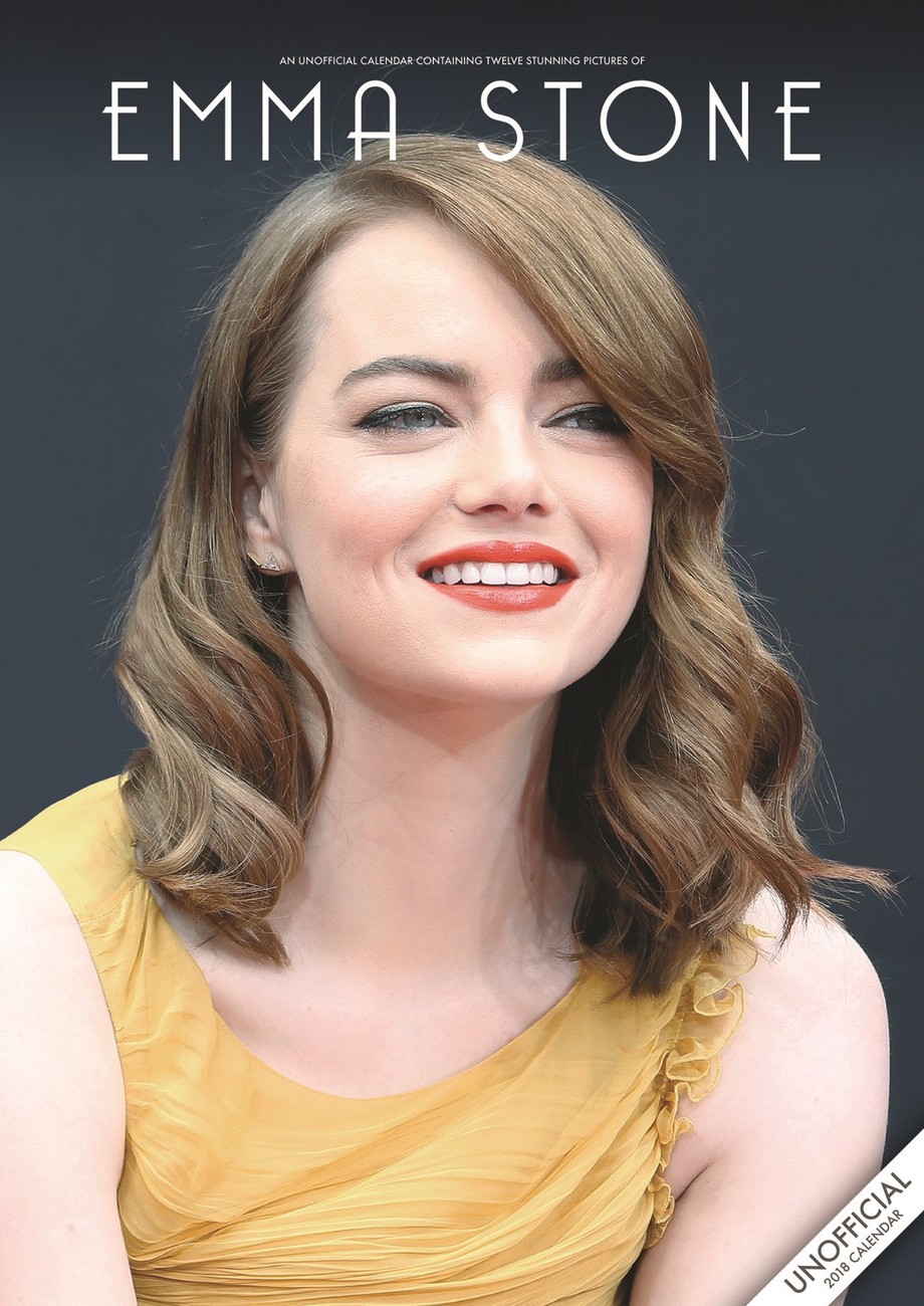 Emma Stone Wall Calendars 2018 Buy at Europosters