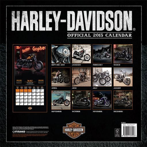 Harley Davidson Wall Calendars 2022 Large selection