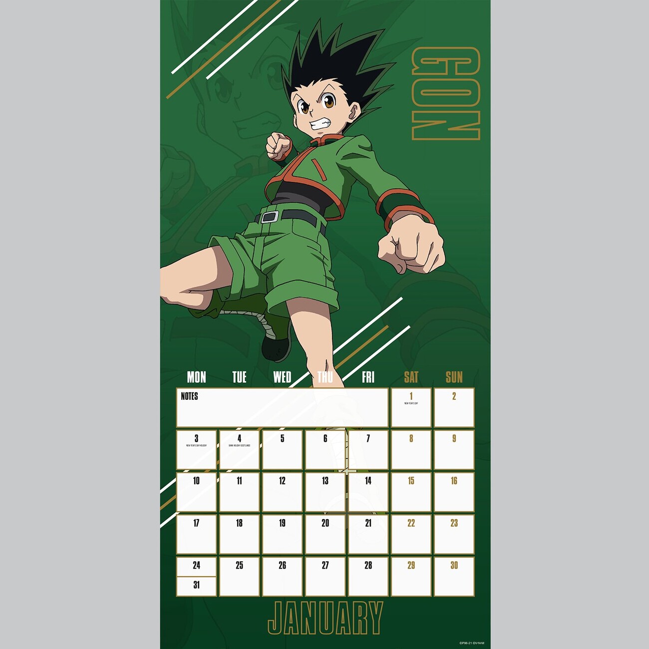 Hunter x Hunter™ 16-Month 2023 Wall Calendar