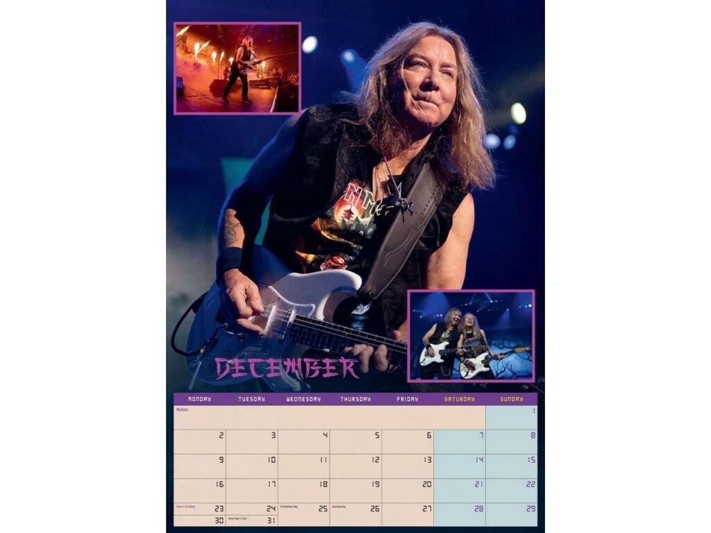 Iron Maiden Wall Calendars 2024 Buy at Europosters