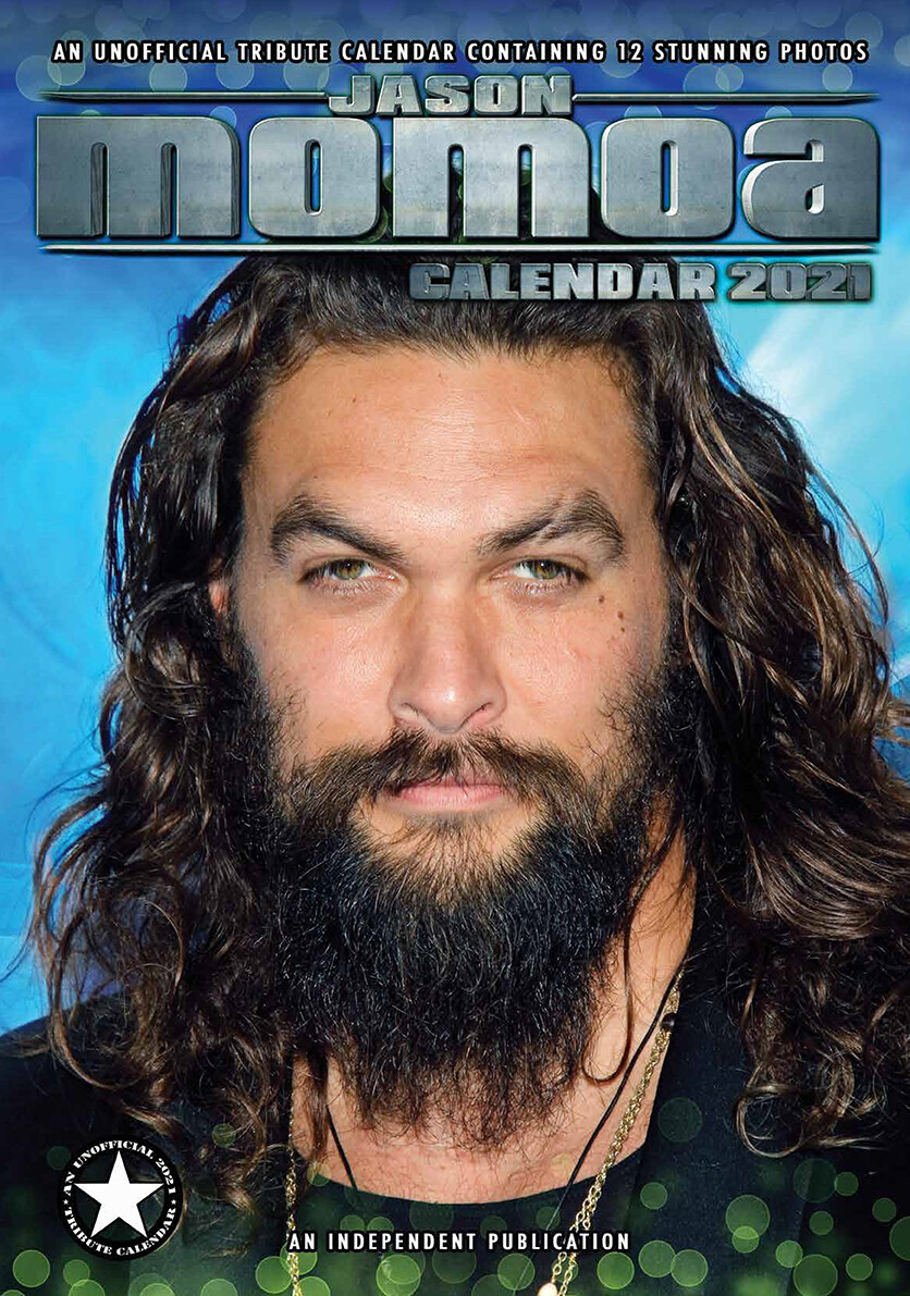 Jason Momoa Calendar 2022 Jason Momoa - Wall Calendars 2021 | Large Selection