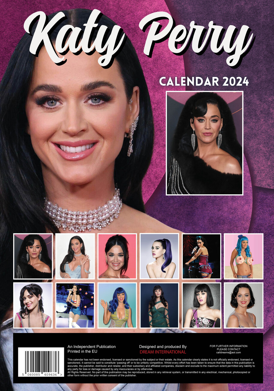 Kate Perry Wall Calendars 2024 Buy at