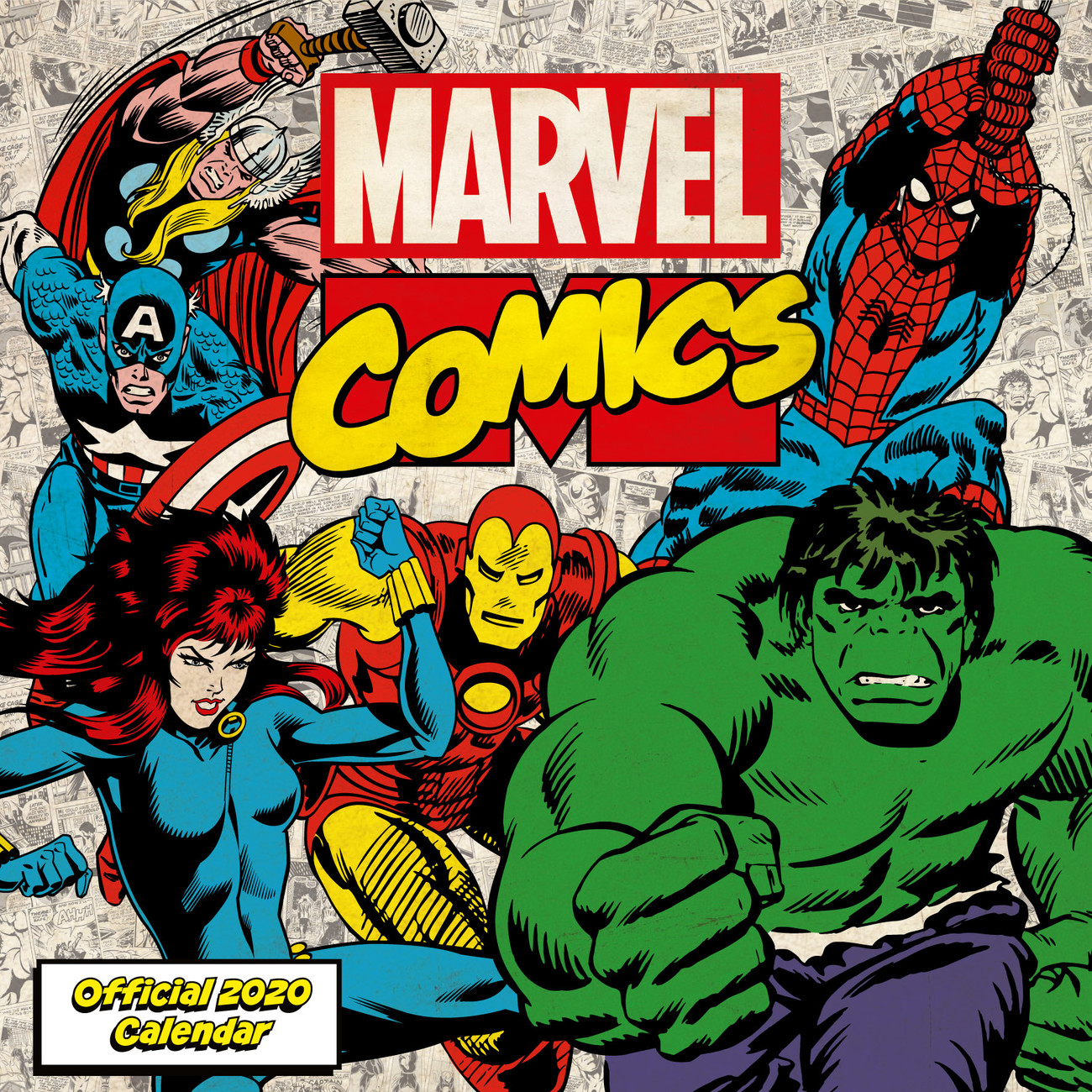 Marvel Comics Wall Calendars 2025 Buy at