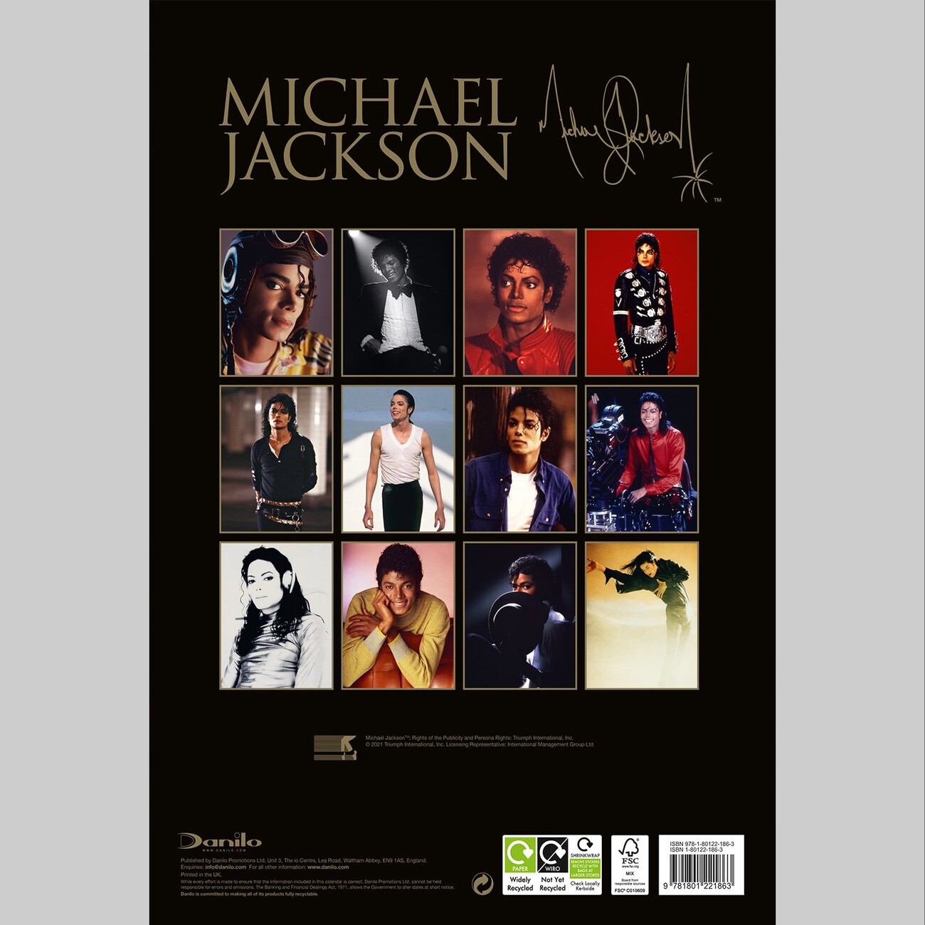 Michael Jackson Wall Calendars 2022 Buy at Europosters