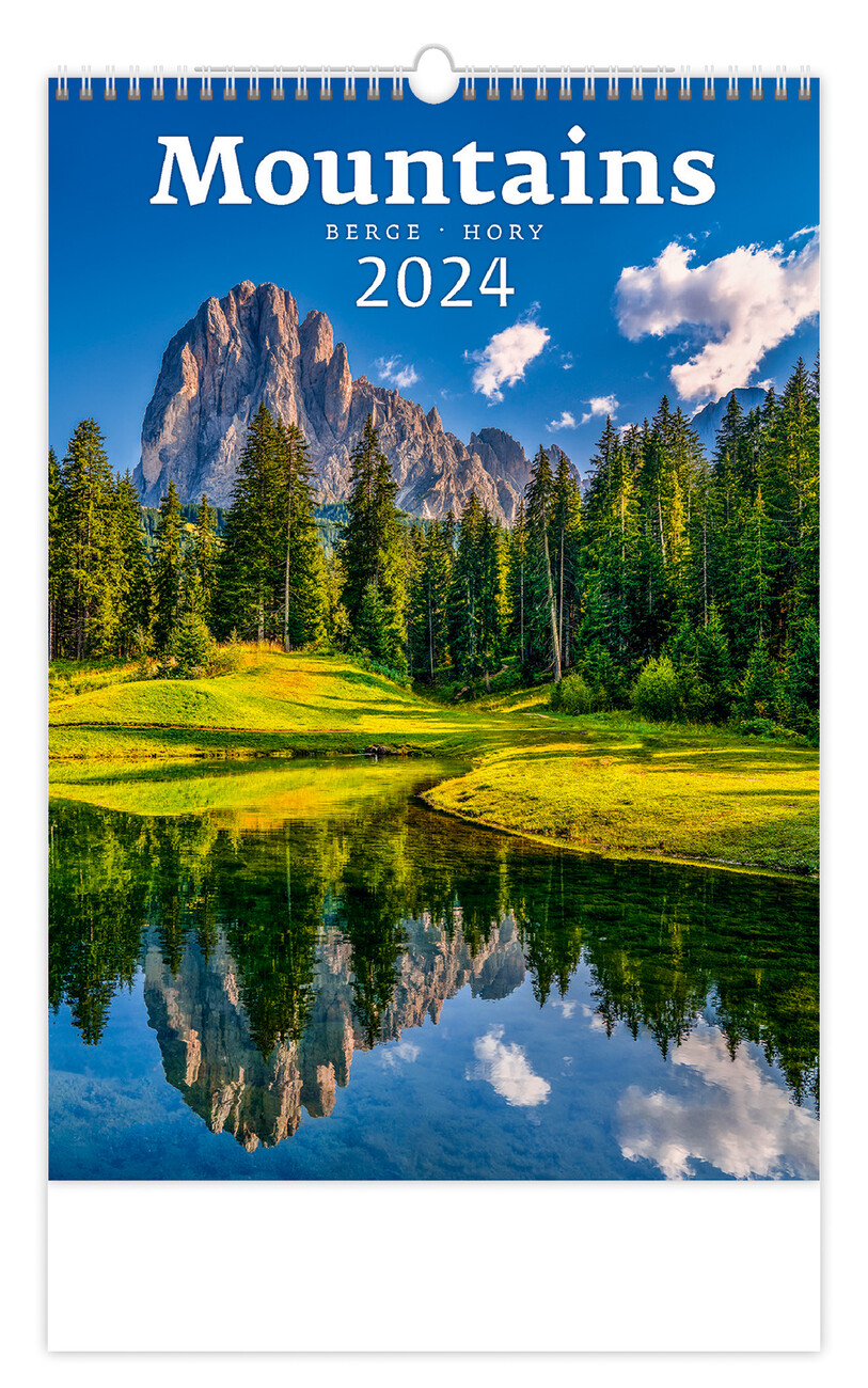 Mountains - Calendari da muro 2024