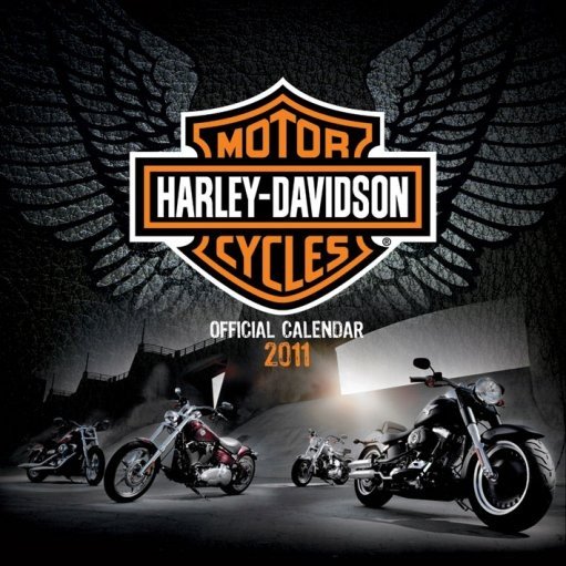 Official Calendar 2011 Harley Davidson Wall Calendars Large Selection