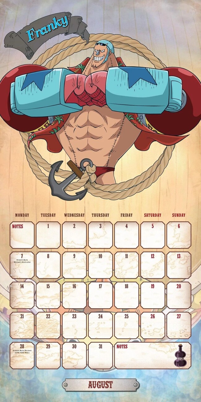 Calendar 2023 One Piece Anime