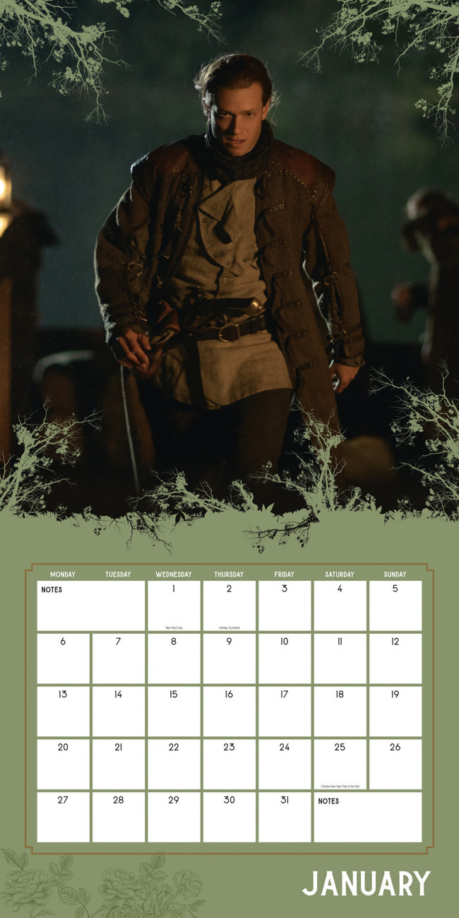 Outlander Calendar 2022 Outlander - Wall Calendars 2022 | Large Selection