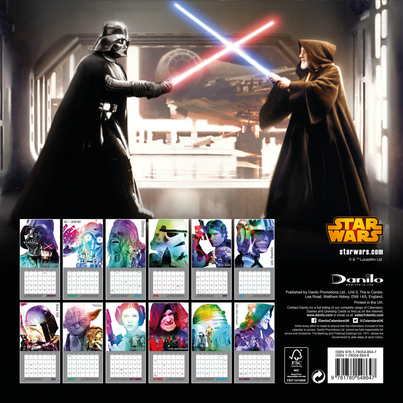 Star Wars Classic Edition Wall Calendars 2016 Buy at Europosters