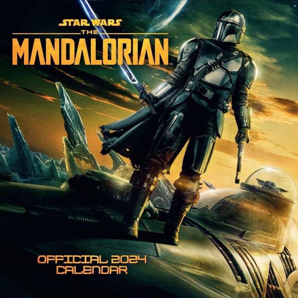 Calendrier Familial 2023 2024 Star Wars, The Mandalorian - De